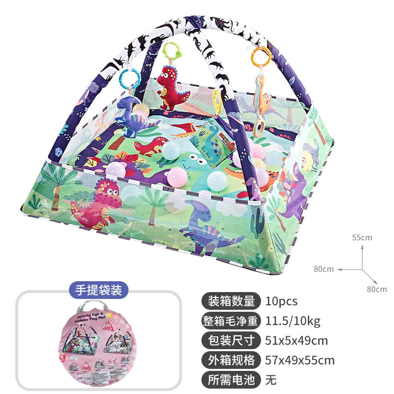 Baby Play Gym with Ocean Balls and Activity Fence - FkriTigrinya