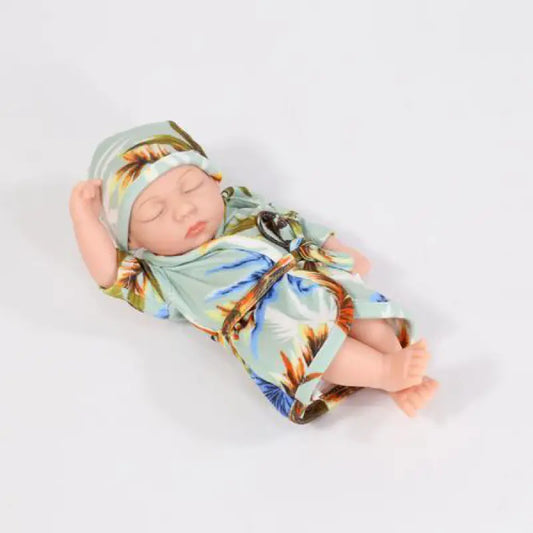 Mini Soft Silicone Baby Doll - Cute Gift for Girls - FkriTigrinya