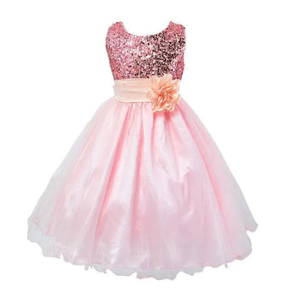 Fluffy Princess Dress Skirt for Girls in Net Yarn  sizes (from 100cm to 160cm),