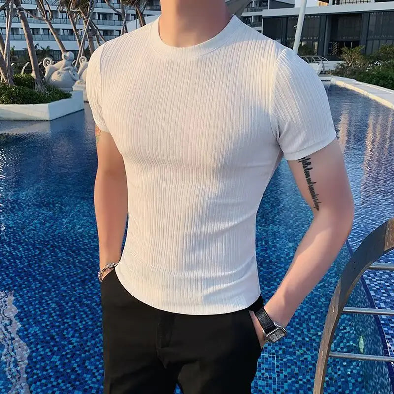 Men's Summer Casual Slim Fit T-Shirt 2024