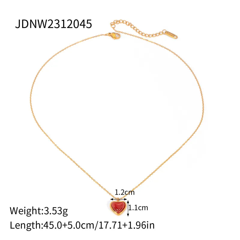 18K Gold Stainless Steel Bracelet And Necklace