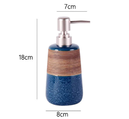 Creative Resin Soap Dispenser Set for Shampoo & Shower - FkriTigrinya