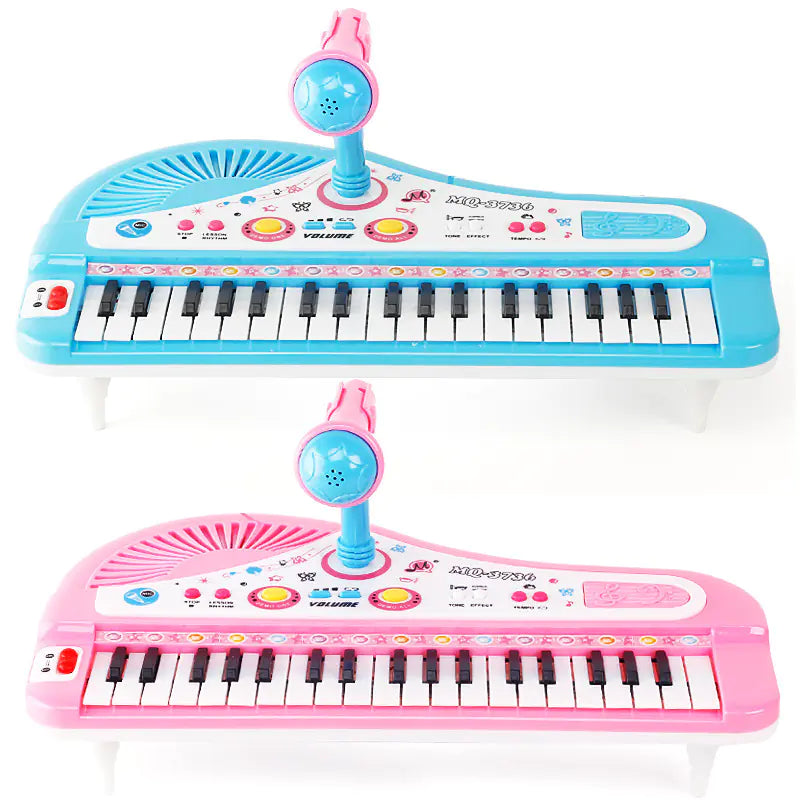 37-Key Electronic Piano Toy with Microphone for Kids - FkriTigrinya