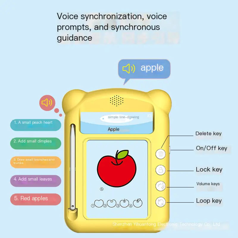 LCD Schrijftablet voor Kinderen – Educatief & Creatief Speelgoed