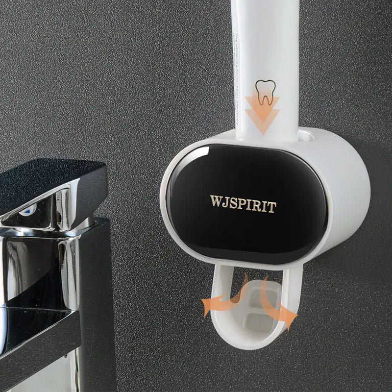 Automatic Toothpaste Dispenser Set with Wall Mount
