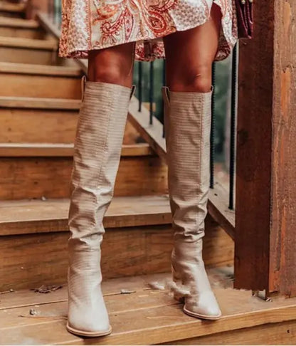 Over The Knee Heel Boots  Height: 21 inches