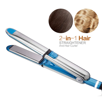 Dual Use Curling and Straightening Iron
