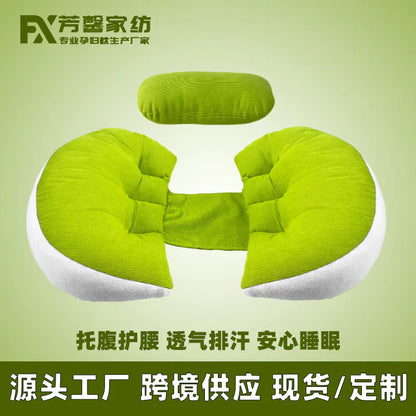 Pregnancy Pillow with Waist and Belly Support for Side Sleepers