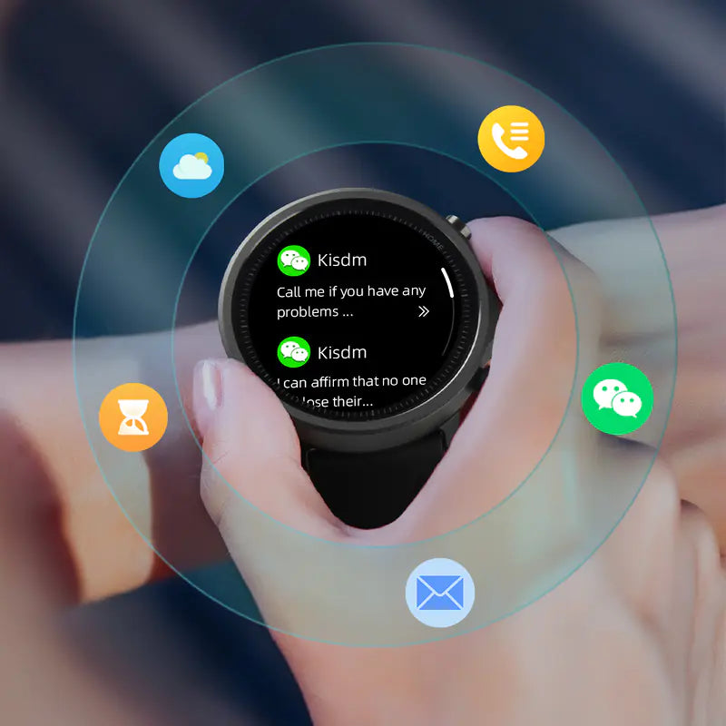 Waterproof Smart Bluetooth Watch with Motion Meter