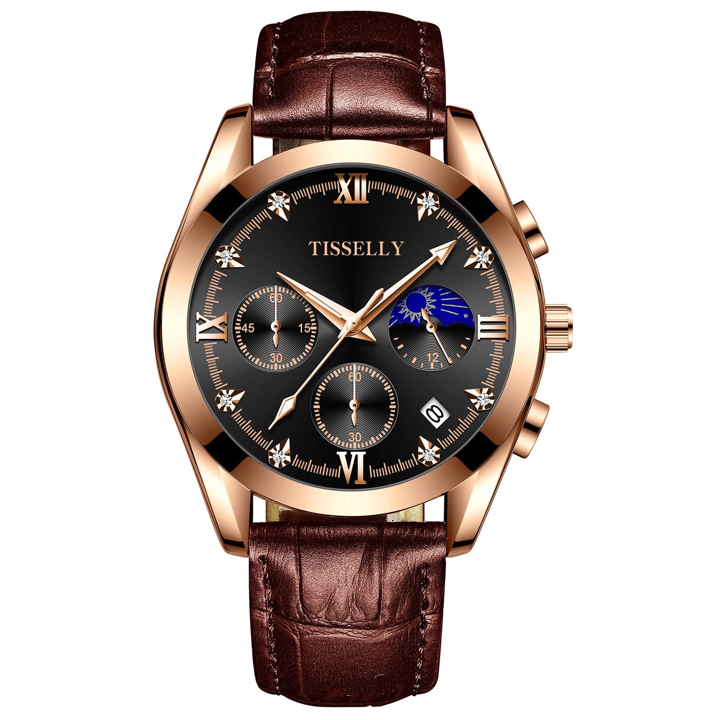 Waterproof Steel Band Business Casual Men's Watch