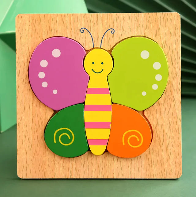 3D Animal Puzzle Set ናይ ዝተፋላለዪ እንስሳታት ፑዘል ንህጻናት እዳኣዛናገዐ ዝምህር