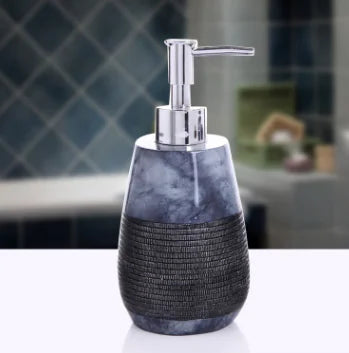 Creative Resin Soap Dispenser Set for Shampoo & Shower - FkriTigrinya