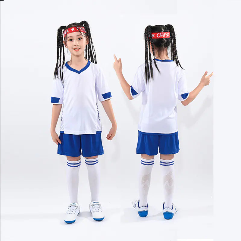 Kids Soccer Jersey Set for Training and Competitions