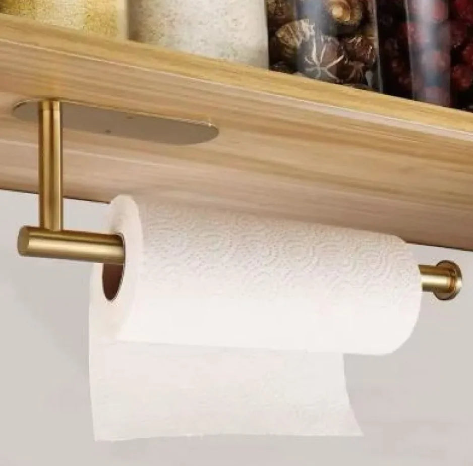 Stainless Steel Paper Towel Rack - FkriTigrinya