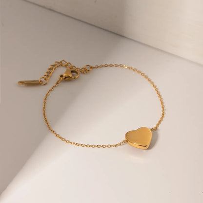 18K Gold Stainless Steel Bracelet And Necklace