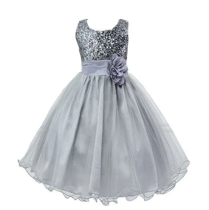 Fluffy Princess Dress Skirt for Girls in Net Yarn  sizes (from 100cm to 160cm),