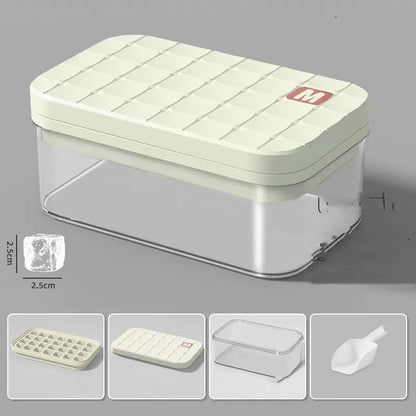 Fashionable Ice Mold Press Storage Box for Household Use