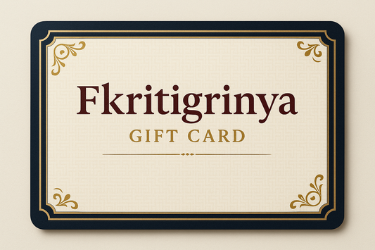 kun je een gift card genereren met dit "Fkrtigrinya"