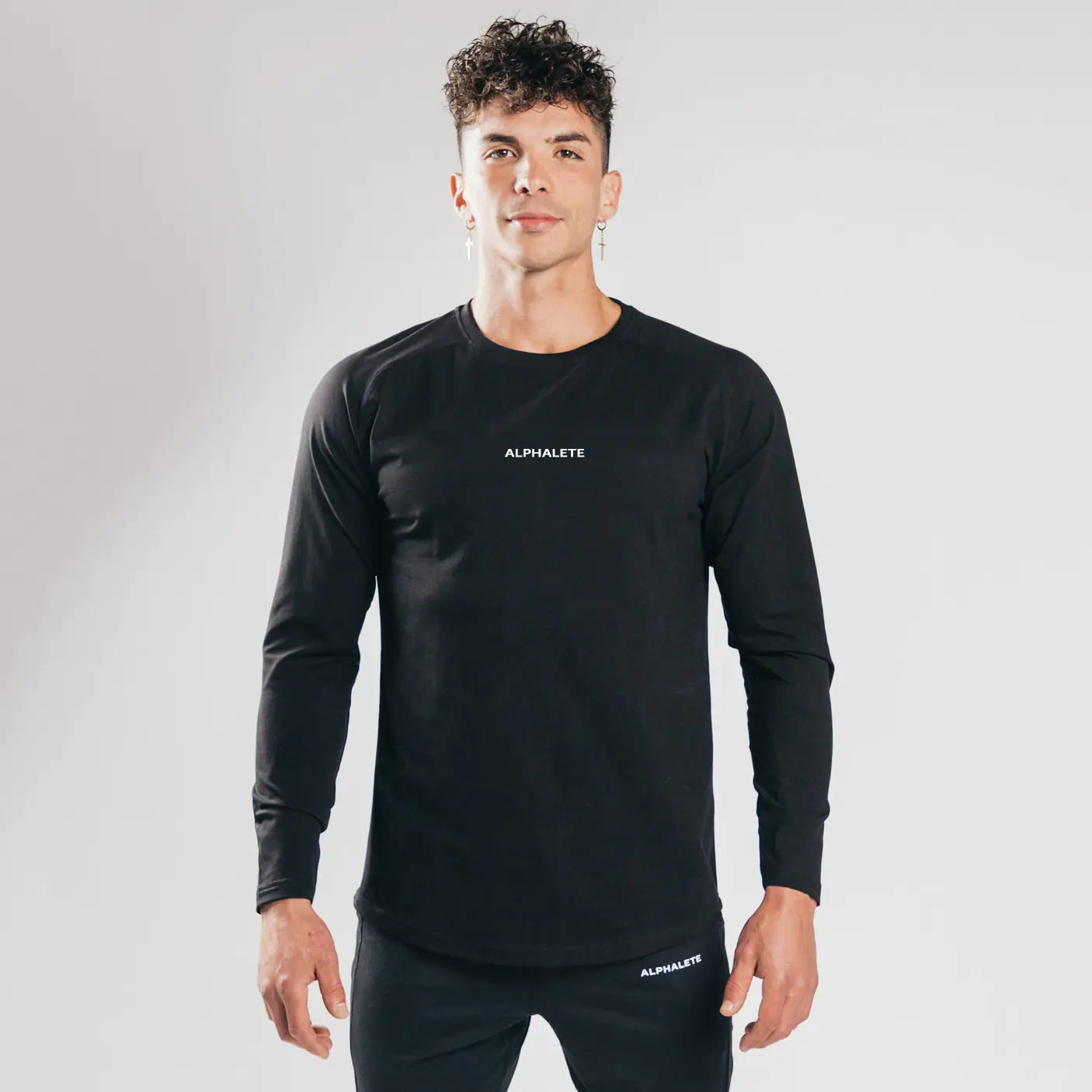 Slim Fit Elastic Cotton Long Sleeve T-Shirt  sizes ranging from M to XXXL