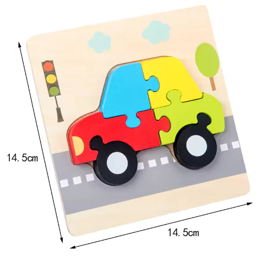 3D Animal Puzzle Set ናይ ዝተፋላለዪ እንስሳታት ፑዘል ንህጻናት እዳኣዛናገዐ ዝምህር