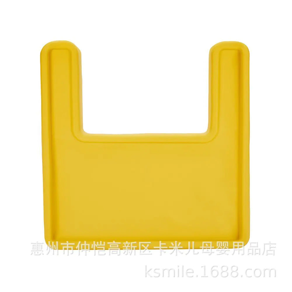 Children's High Chair with Waterproof Silicone Mat