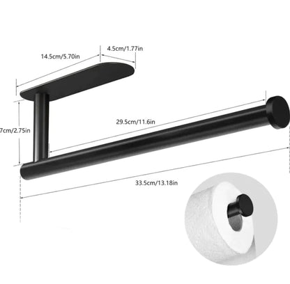 Stainless Steel Paper Towel Rack - FkriTigrinya