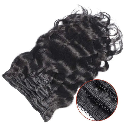 Natural Black Human Hair Extensions
