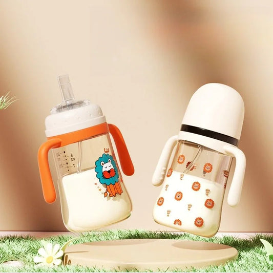 Newborn Baby Drinkbeker met Rietje – 2-in-1 Anti-lek & BPA-vrij - FkriTigrinya