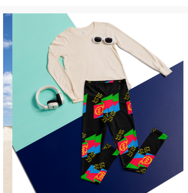 Eritrese Jeugdlegging – Diaspora Kids | Tigrinya &amp; Vlag Design - FkriTigrinya