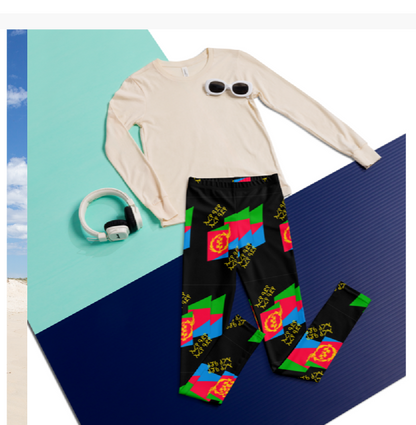 Eritrese Jeugdlegging – Diaspora Kids | Tigrinya &amp; Vlag Design - FkriTigrinya