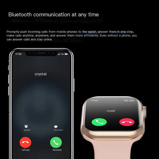 Huaqiangbei S9 Smartwatch with Bluetooth and Health Monitor for men and women