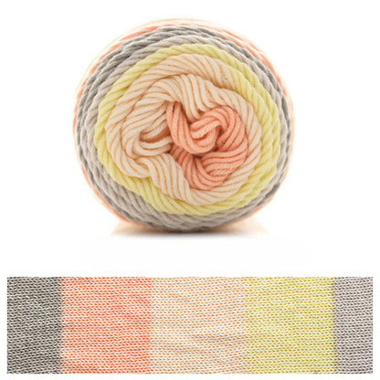 Rainbow Cotton Knitting Wool - 5 Strands for DIY Projects