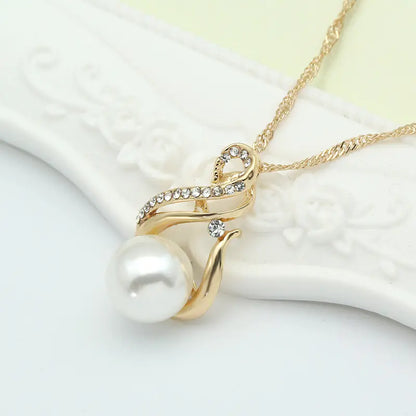 Pearl Necklace and Earring Set for Bridal Photography