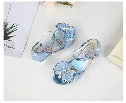 2022 Summer Crystal Princess Shoes for Girls