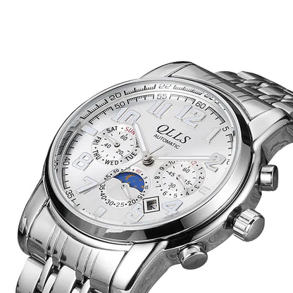 Waterproof Steel Band Business Casual Men's Watch