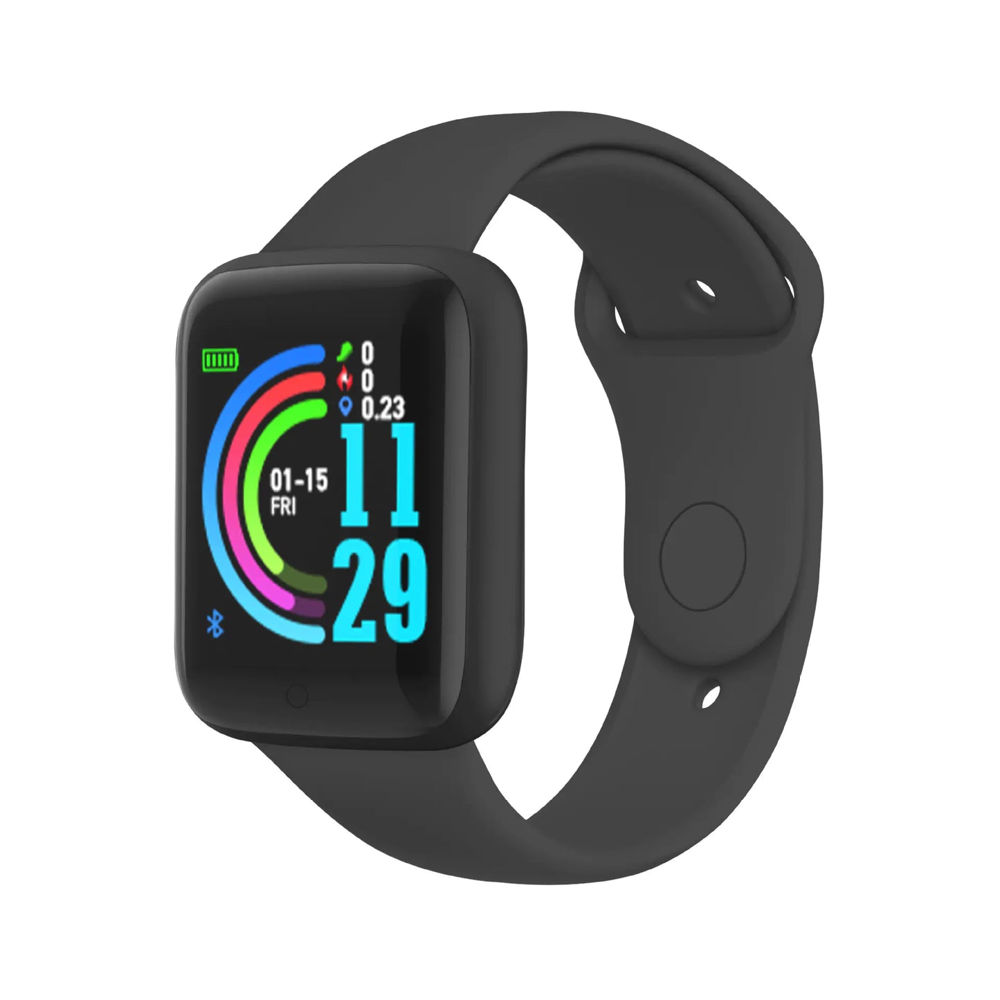 Macaron Bluetooth Pedometer Smart Watch with 1.44" Screen