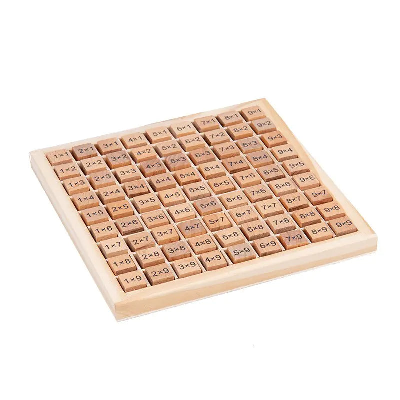 Wooden Educational Multiplication Table Toy for Kids - FkriTigrinya