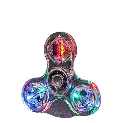 LED Kristallen Fidget Spinner – Lichtgevend Speelgoed voor Kinderen