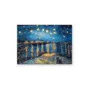 Abstract Starry Sky Canvas Wall Art for Home Decor