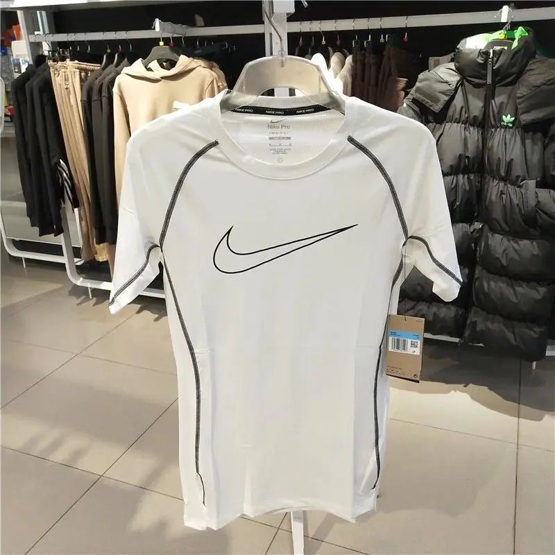 Men's Korean Slim Fit Quick-Dry Sports T-Shirt