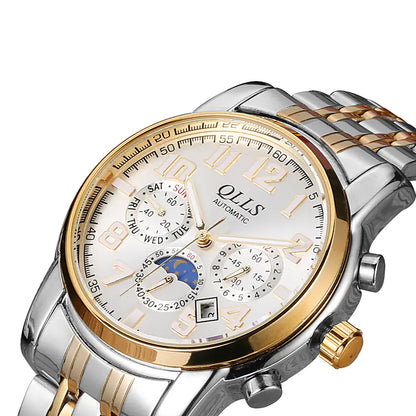 Waterproof Steel Band Business Casual Men's Watch