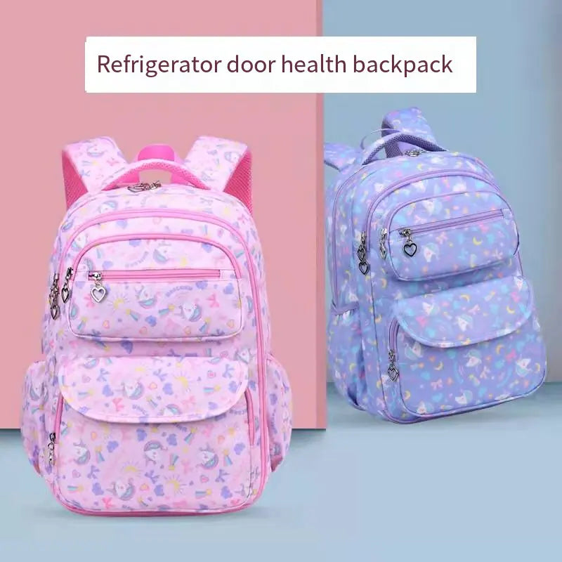 Children's Backpack for Grades 1-6 with Spine Protection back-to-school  and Breathable, waterproof