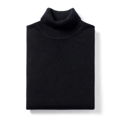 Men's Turtleneck Sweater, Slim Fit Knit Top  S to XXXL,