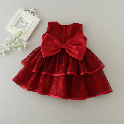 Maggie's First Birthday Princess Dress and Gown