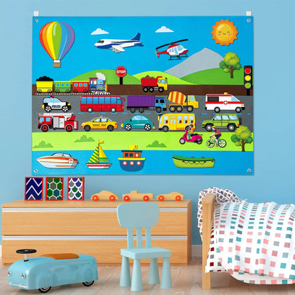 Preschool Learning Board for Kids - Educational Toy - FkriTigrinya
