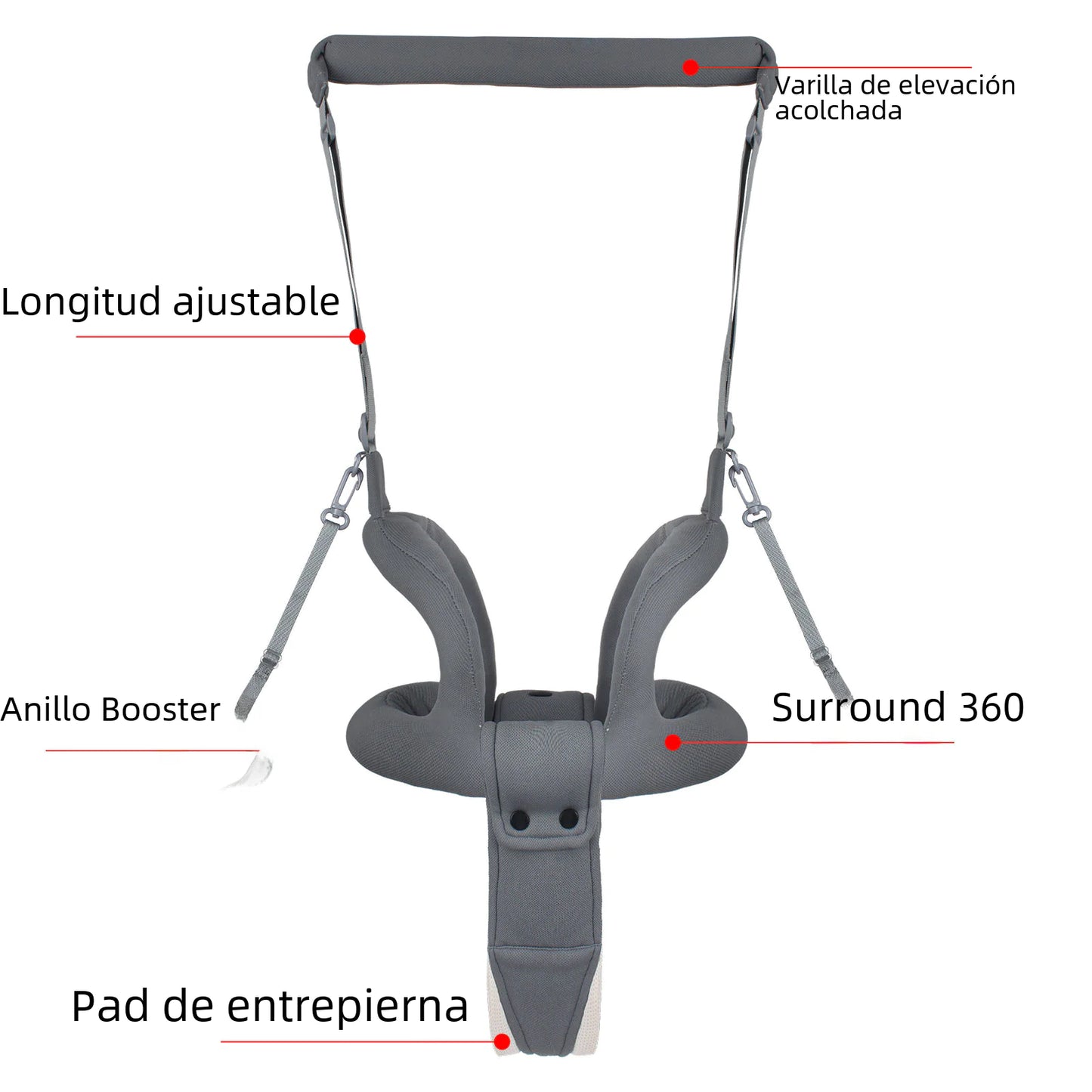 Baby Walker Harness with Anti-Slip Design for Kids