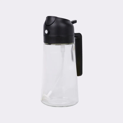 2-in-1 Oil Bottle 'ናይ ዘይቲ መዐቀኒ ጥርሙ ብጣዕሚ ቀሊል ንክትጥቀመሉ' - FkriTigrinya