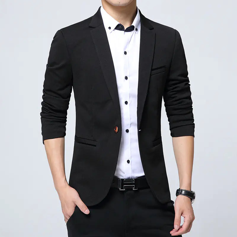 Men's Stylish Slim Fit Business Casual Blazer Jacket  sizes ranging from M to 5XL,