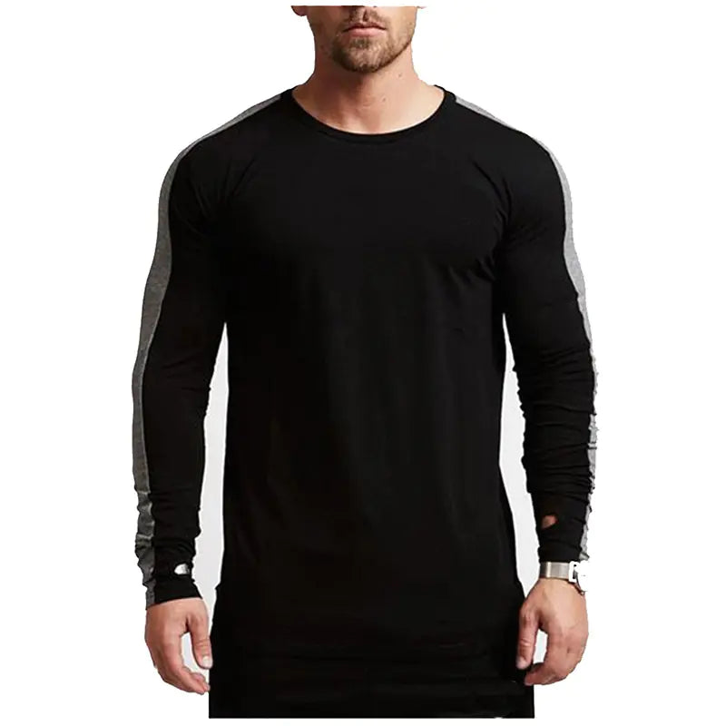 Muscle Brothers Men's Slim Fit Long Sleeve T-Shirt
