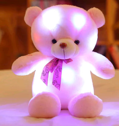 New LED Teddy Bear Plush Toy for Kids - FkriTigrinya
